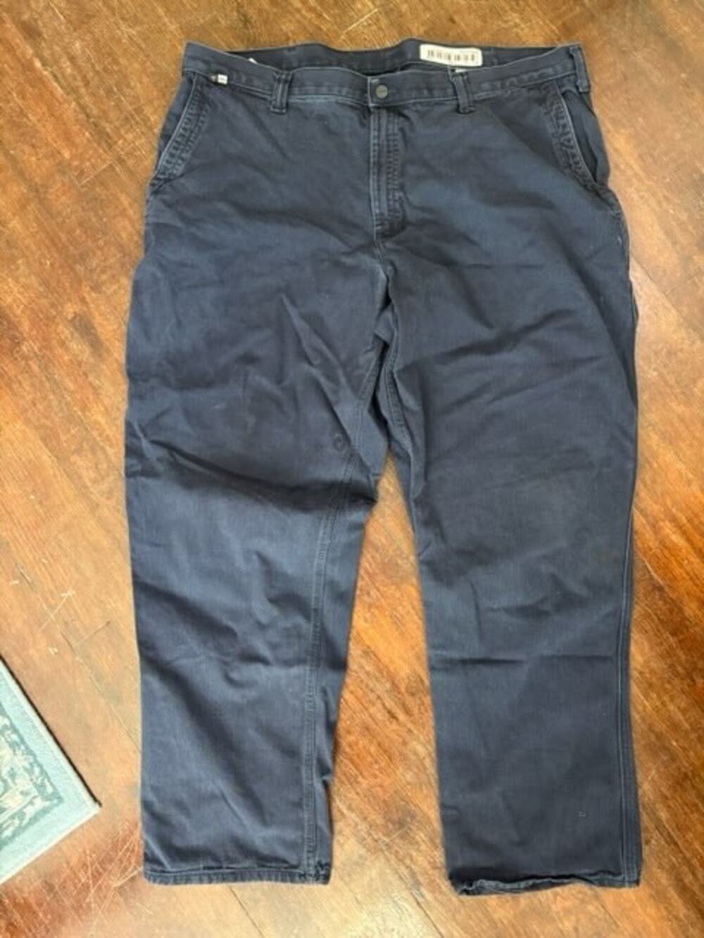 Carhartt Men's FR Work Pants 38x32 Navy Blue